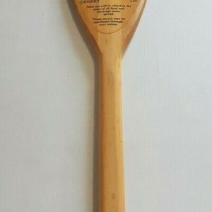 Vintage Oar Menu from The Rusty Scupper O'Hare